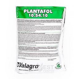 [00-00005877] Плантафол Plantafol 10.54.10, 1кг, Valagro  12шт/уп